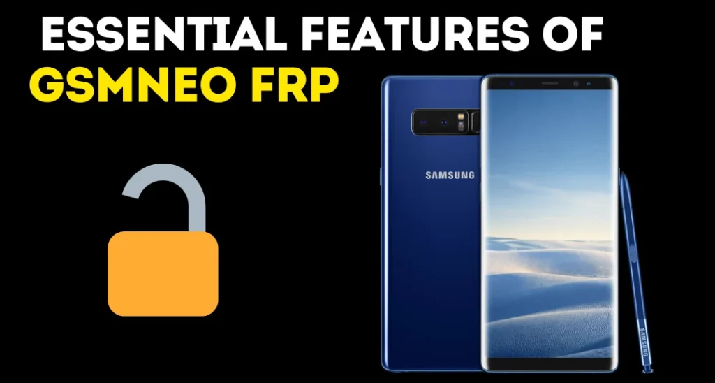GSMNEO FRP Tool Features of GSMNeo FRP